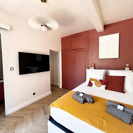 公寓 Casamea - Jardin, Elegant, Clim, Renove 阿雅克肖